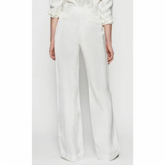 Equipment Pants - Equipment Femme Hagan Trousers Nature White